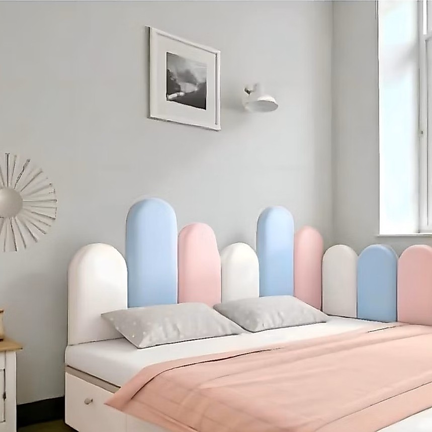 Sandaran Kasur Busa Empuk Anak Pelindung Dinding Headboard Aesthetic Modern