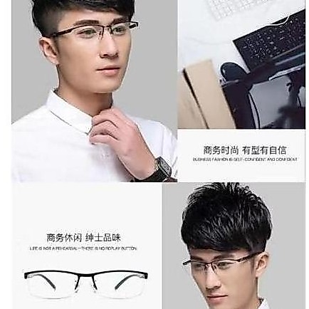 Sale Kacamata Baca Dan Jalan Lensa Plus Progresif Photocromic Original Optik Frame Hal Frame Titaniu
