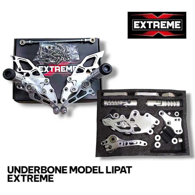 Underbone Foot Step Underbone Bisa Lipat Merk Extreme Original Cbr150r,Cb150r,Vixion,R15 V2