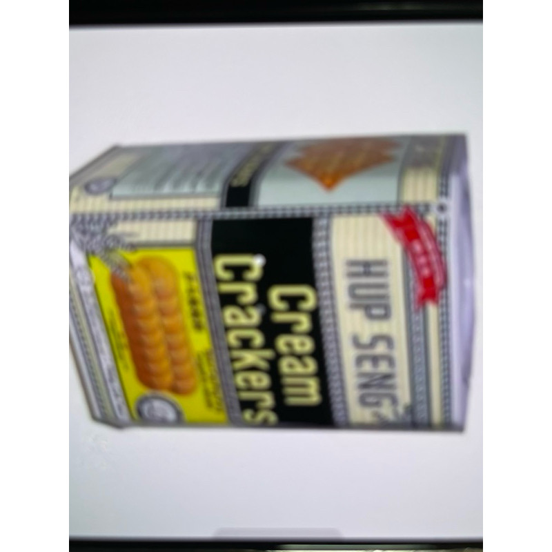 hup seng cream crackers 700gr kaleng (asin)     Berkualitas