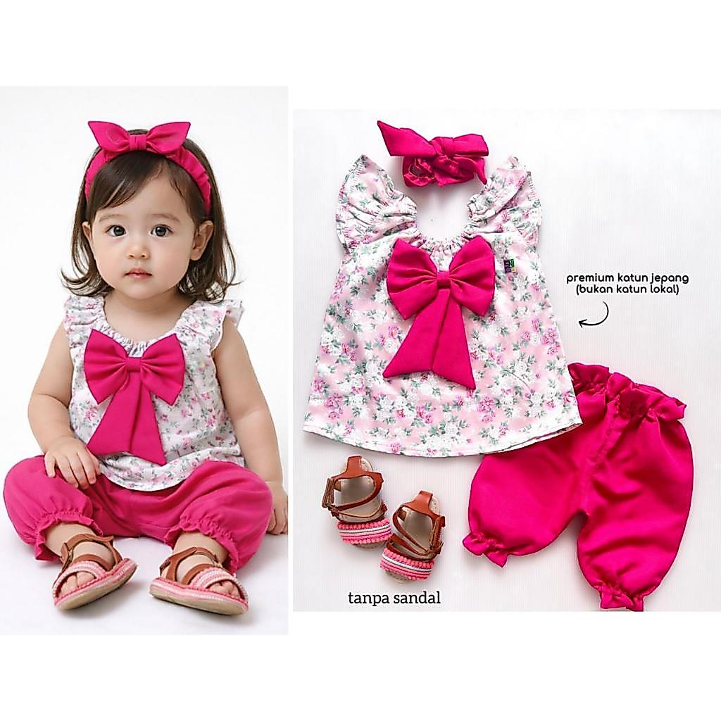 Grosir Min 4 Pcs Baju Setelan Anak Lucu Baju Setelan Dress Pergi Lucu Fashion Anak Bayi Perempuan Ce