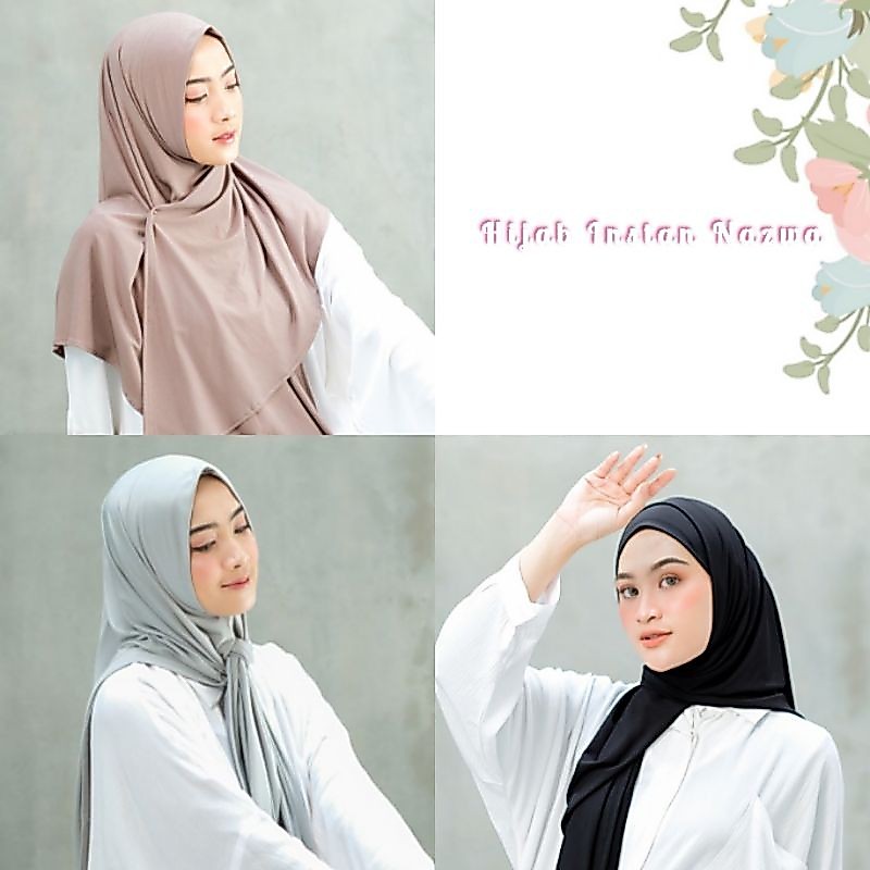 PROMO Hijab Jilbab Instan Kayla Segitiga Nazwa HIJAB INSTAN HIJAB SEGITIGA JILBAB INSTAN KERUDUNG IN