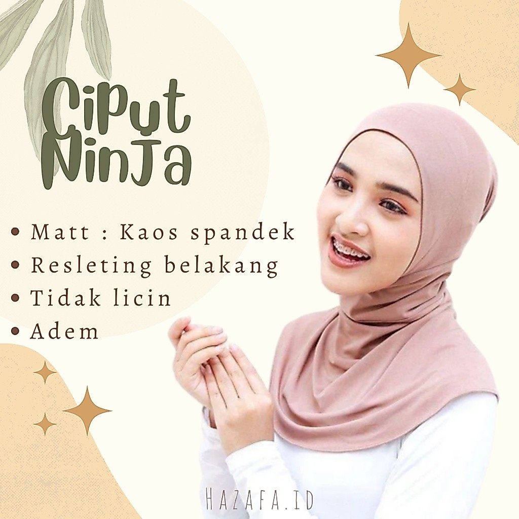 Ciput ninja/Ciput ninja premium/ciput ninja kaos/Ciput ninja resleting