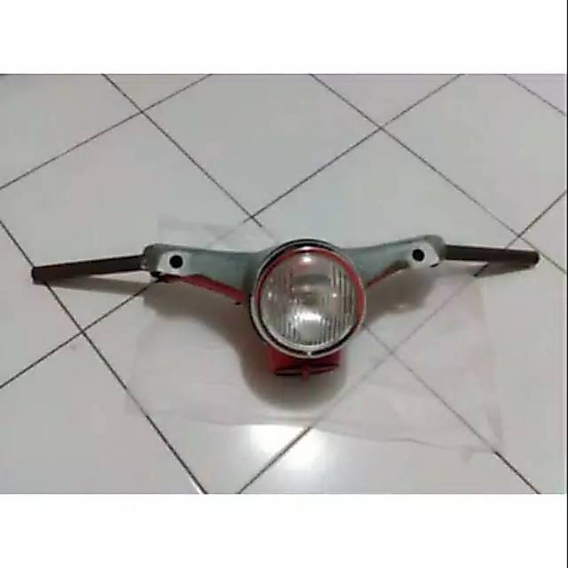 kepala set honda c70 non speedometer - batok set c70 - batok bawah c70 - lampu depan c70 -