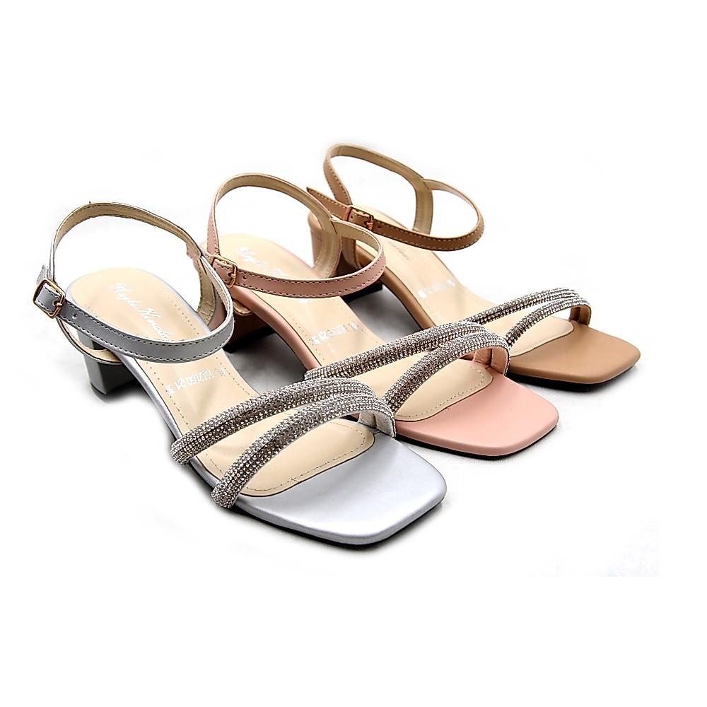 [ ORIGINAL ] YONGKI KOMALADI MICHELLE SANDAL WANITA HEELS TALI OL-YSL7050-21 LADIES