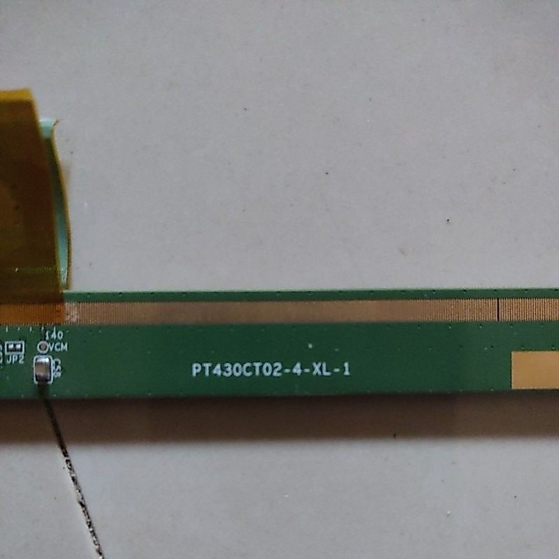 Tcon panel polytron PLD 43B150 LG 43LJ500T 43inc seri HV430FHB-GOA & PT430CT02-4-XL-1