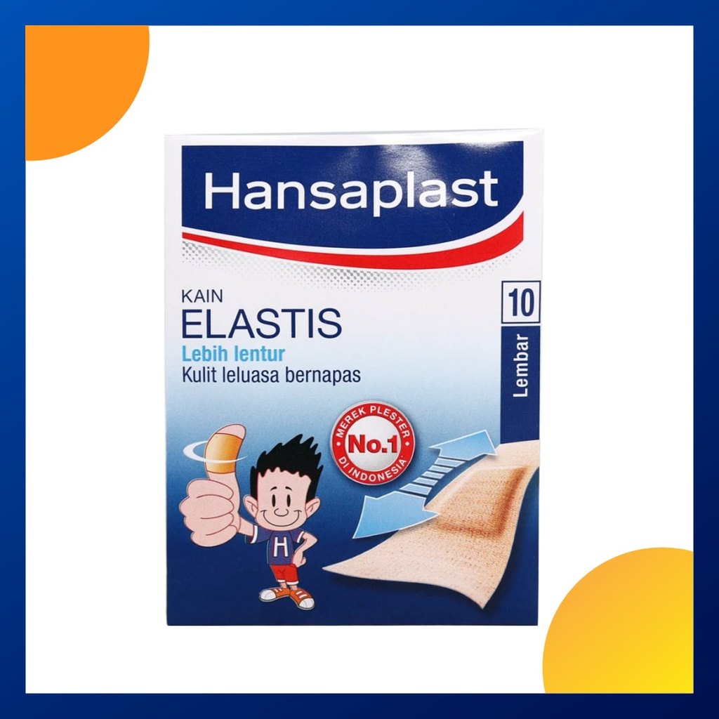 Hansaplast Kain Elastis Standar 10 Pcs