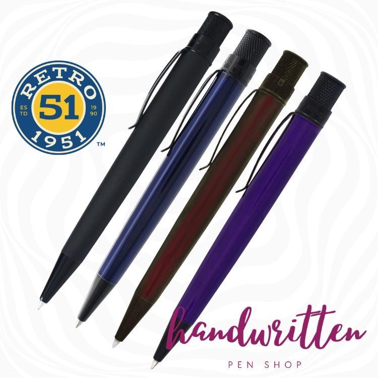 RETRO 51 Stealth Tornado EDC Ballpoint Pen / Rollerball Sign Pen/ Pulpen
