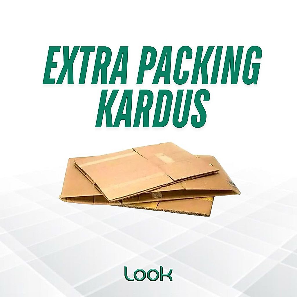 Extra Packing Kardus Khusus Rel aluminium Rel kolong dapur Lis siku Rel Lemari  | Tidak Dijual Terpi