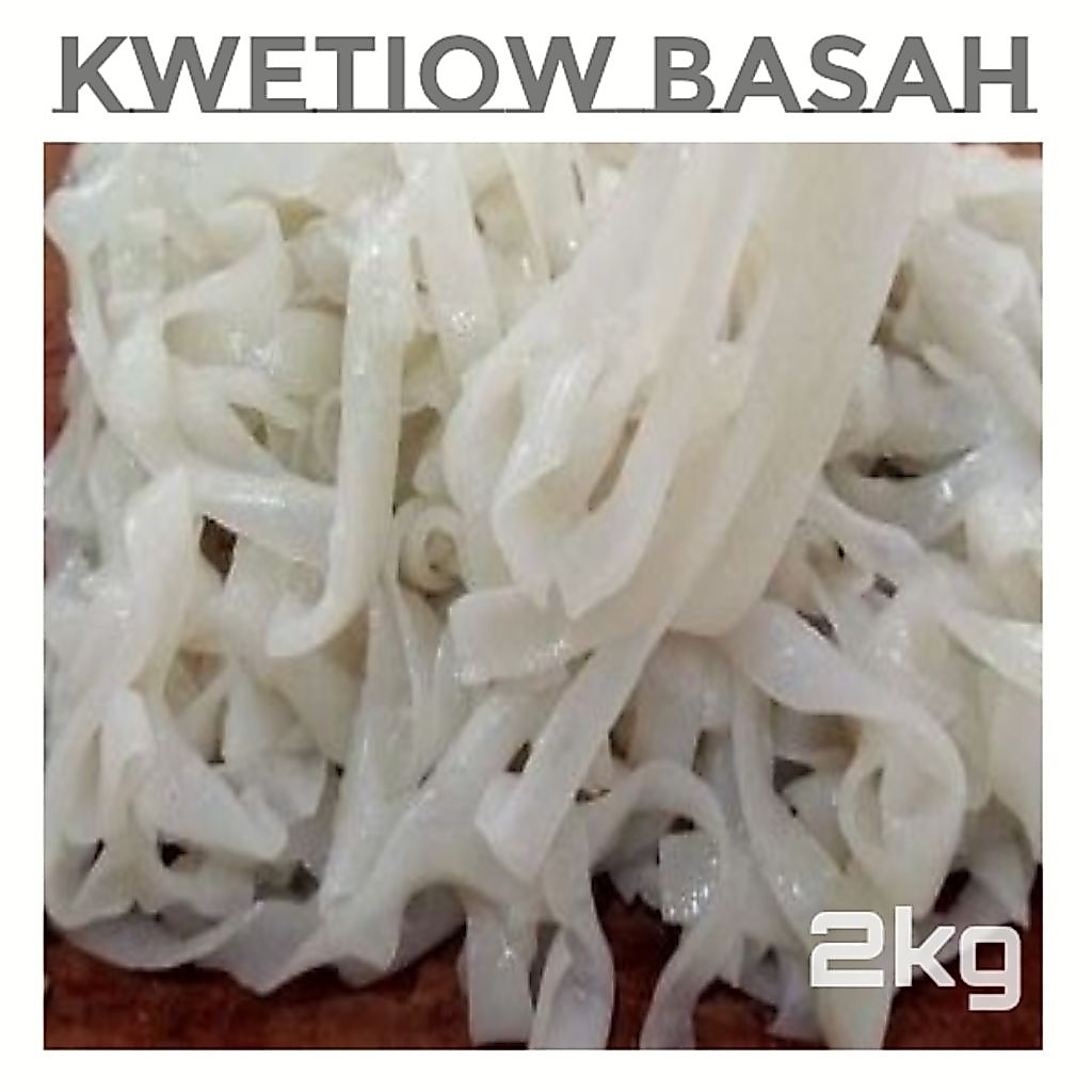 kwetiau panjang dan lebar 2 KG