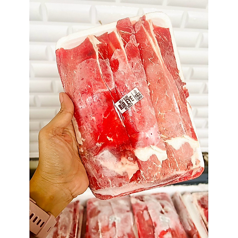 Daging slice Rib eye / beef slice Rib eye /shortplate Rib eye / slice aus / sukiyaki /beef Slice Rib