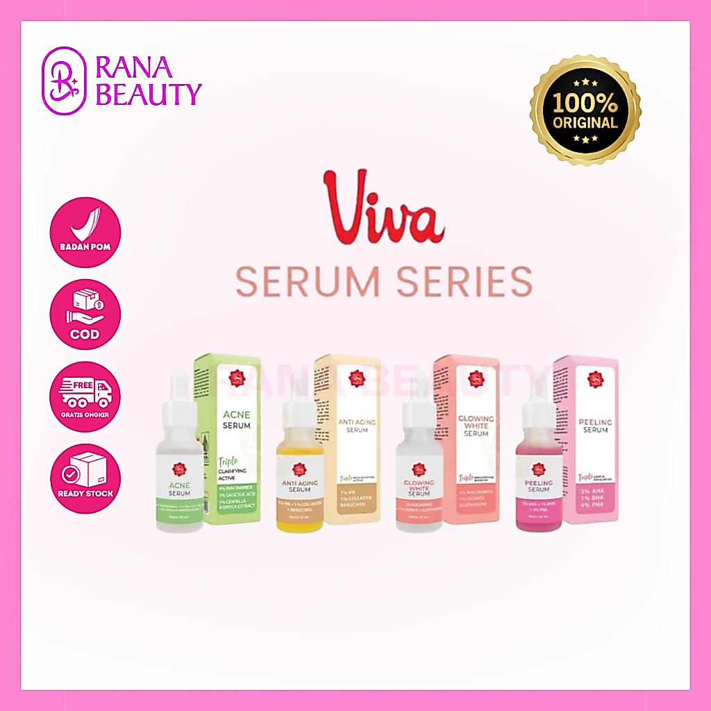 Viva Serum / Viva Face Serum Peeling Serum / Viva Face Serum Glowing White Serum / Viva Face Serum A