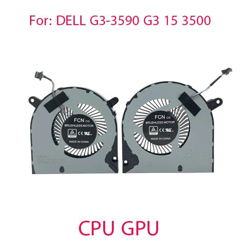 Laptop CPU GPU Cooling Fan For DELL G3-3590 G3 15 3500 Fan 04NYWG 0160GM
