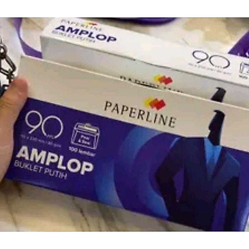 amplop paperline 90 ecer/amplop putih polos besa/paperline 90