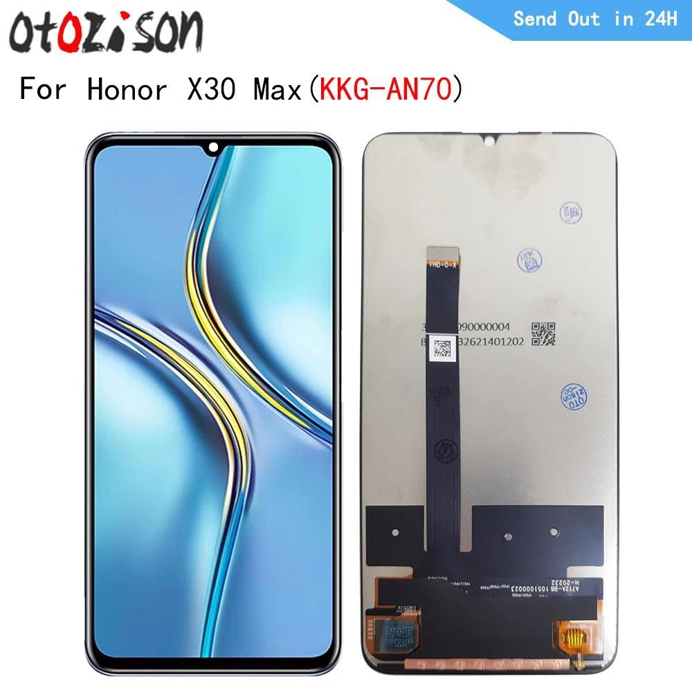 For Honor X30Max LCD 7.09" splay For Huawei Honor X30 Max KKG-AN70 LCD With Frame LCD Screen Tou Pan