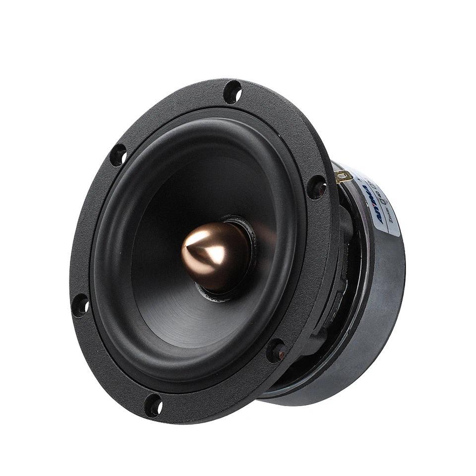 AIYIMA 1Pcs 4 Inch Midrange woofer Speaker 50W 4 Ohm 8 Ohm Bullet Audio Speaker 25 Core Ceramic Basi