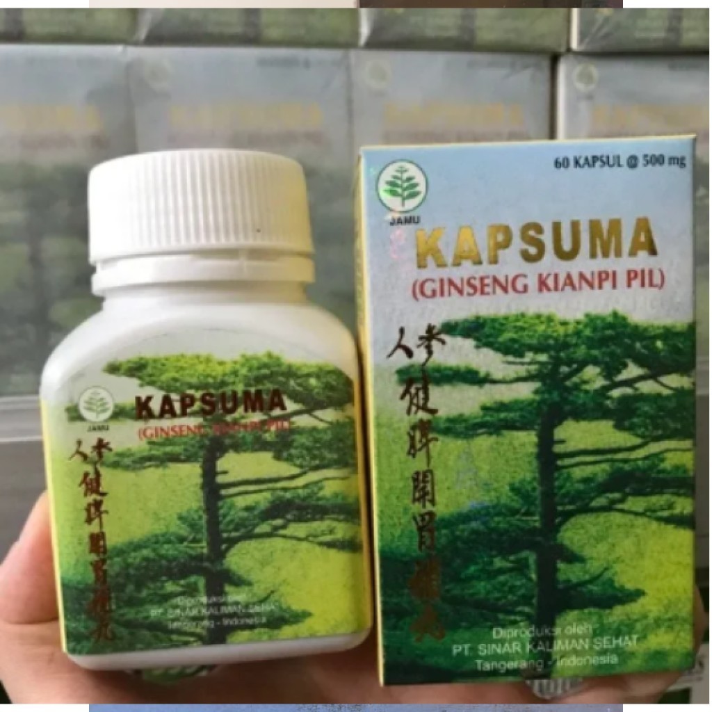 Original_Kianpil Kini Tersedia Kembali Ginseng Kianpi Pil KIANPI PIL KAPSUMA KIANPI PIL BPOM HERBAL 