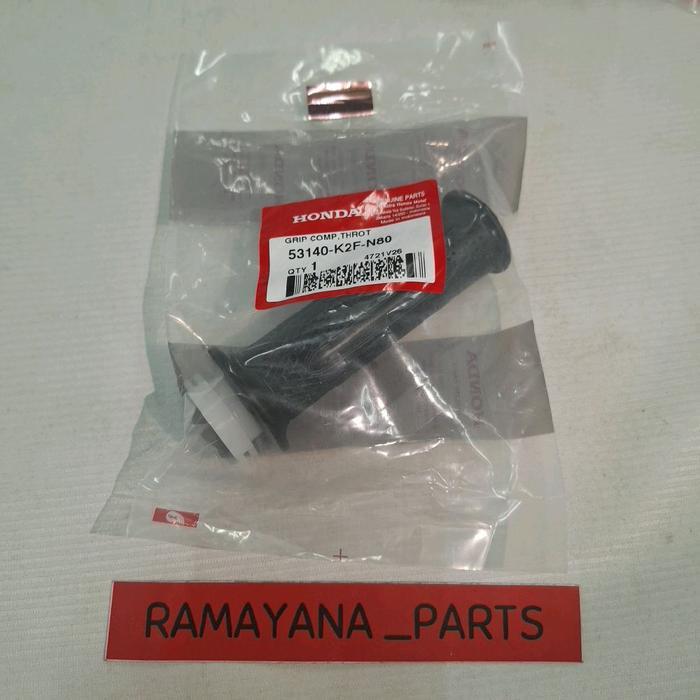Karet Gas Grip Stang Honda Scoopy K2F 53140K2FN80
