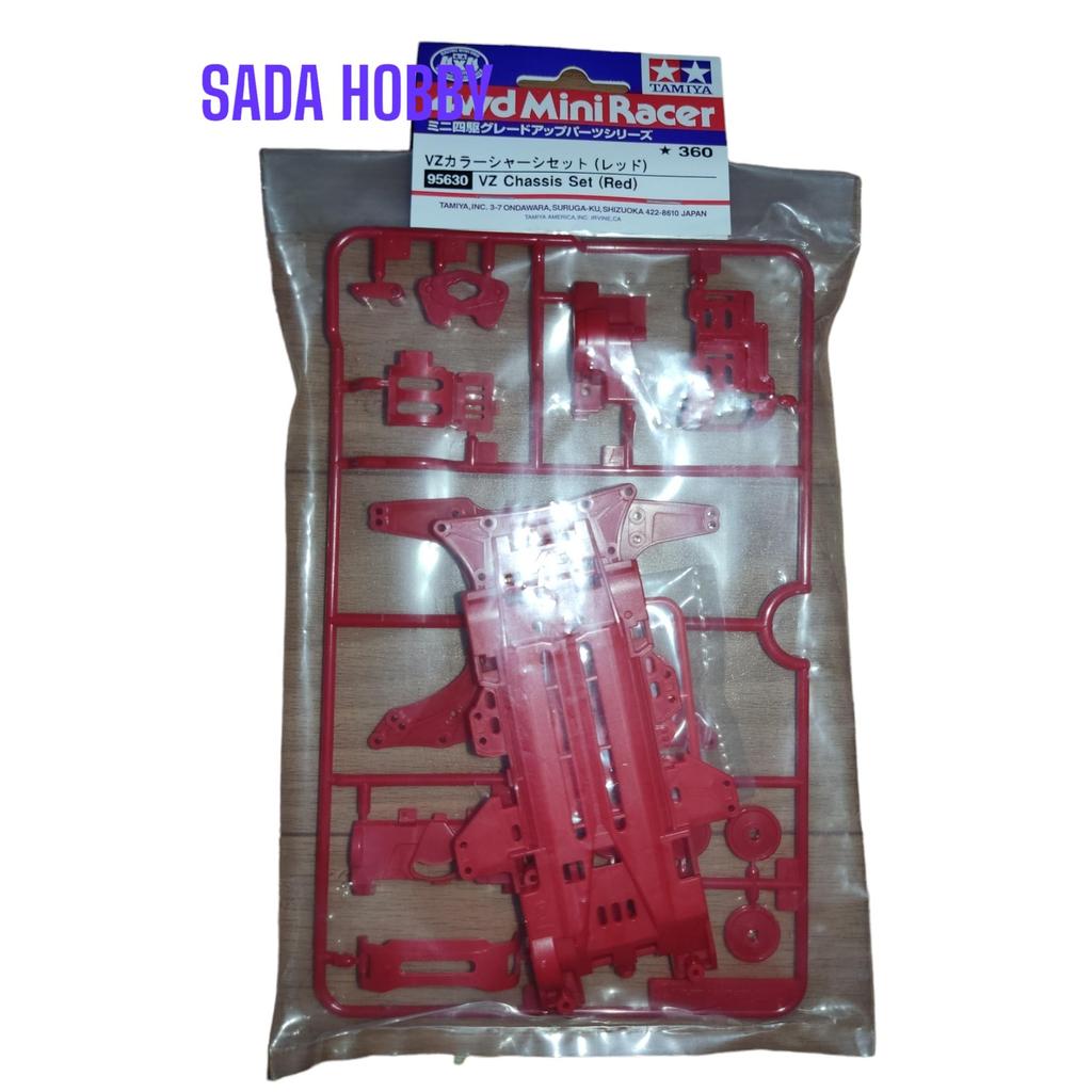 Tamiya 95630 VZ Chassis Set Red Mini 4wd