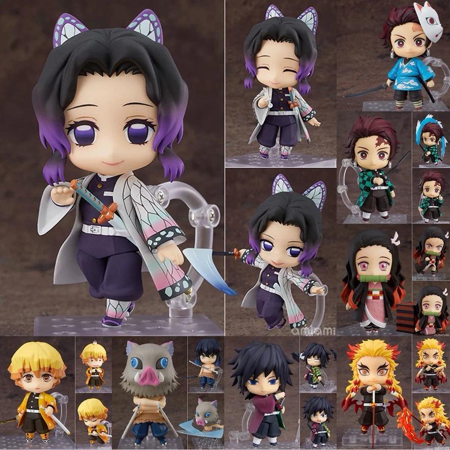Nendoroid 2218 Tokito Muichiro Demon Slayer Kimetsu No Yaiba Mist Hashira Chibi Figure Pvc Collect D