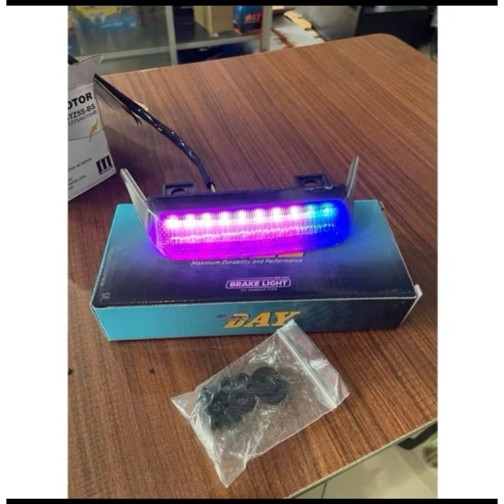 Lampu stop sabit Rgb lampu stop behel Rgb Fizr force1Zr Vega lama