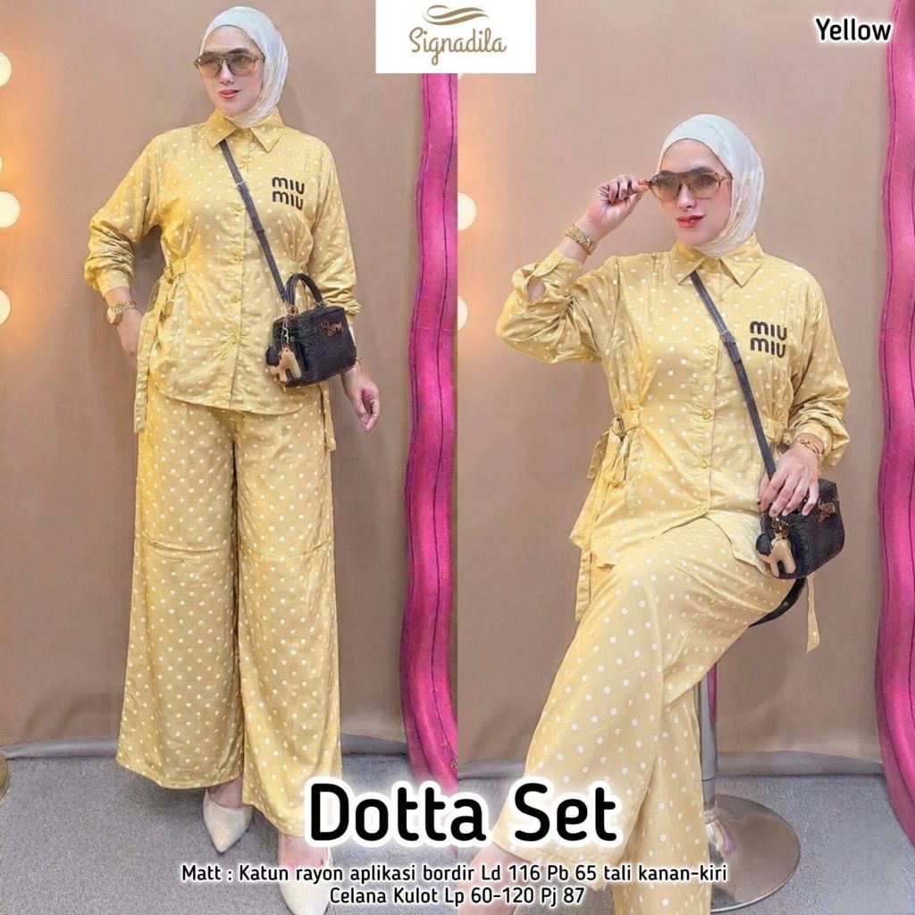 2805  DOTTA SET  FASHION  by SIGNADiLa  // ONESTUFF