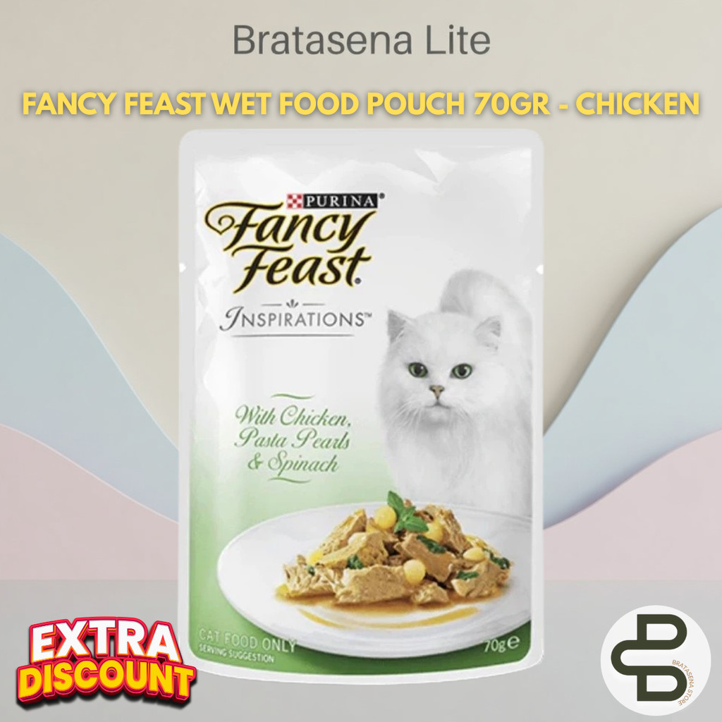 FANCY FEAST WET FOOD POUCH 70GR - CHICKEN