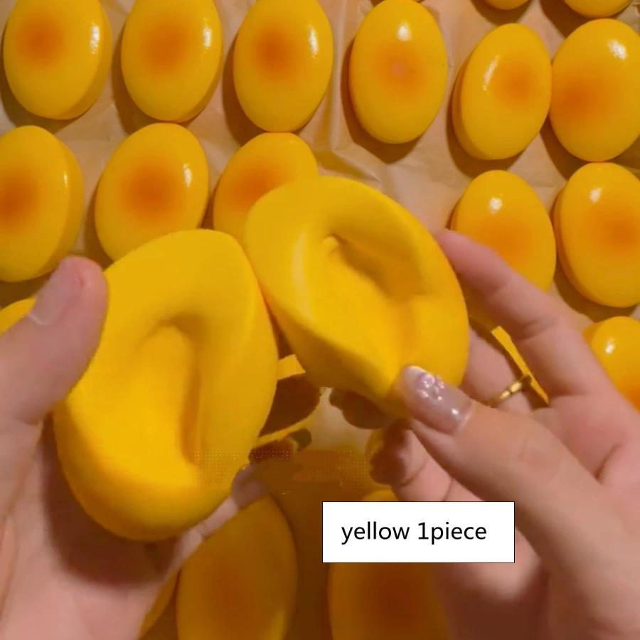 Soft eese squeeze eese cake bread toy, slow rebound stress-relief, bread-shaped squeeze gadget for k