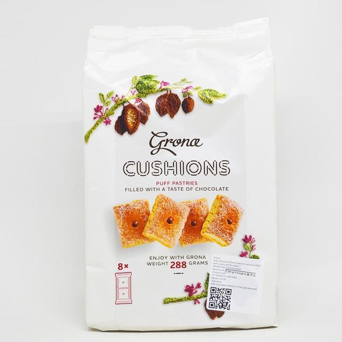 GRONA CUSHIONS PUFF PASTRIES WITH CHOCOLATE 288 G