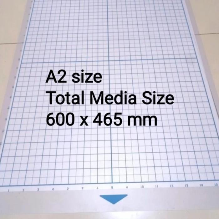 TEDOmise Cutting Mat untuk Mesin Cutting Sticker Plotte PVC Kuat dengan Perekat Adhesive Ukuran A3 A