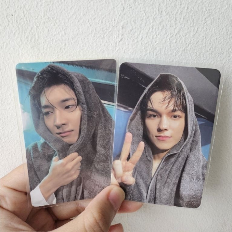 Ready Co photocard wonwoo and vernon TAKE ALL wonwoo anduk pundung vernon anduk