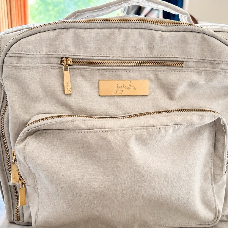 Preloved Jujube BFF Diaper Bag Pebble Grey Tas bayi