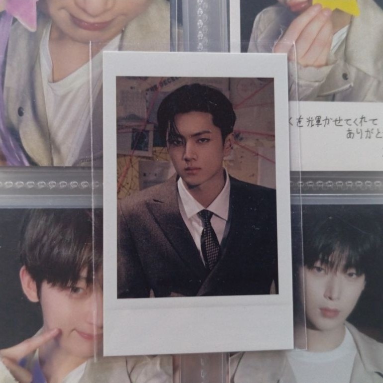 [BACA DESKRIPSI DULU] PC OFFICIAL JAY PARK ENHYPEN POLA MEMORABILIA DARK MOON