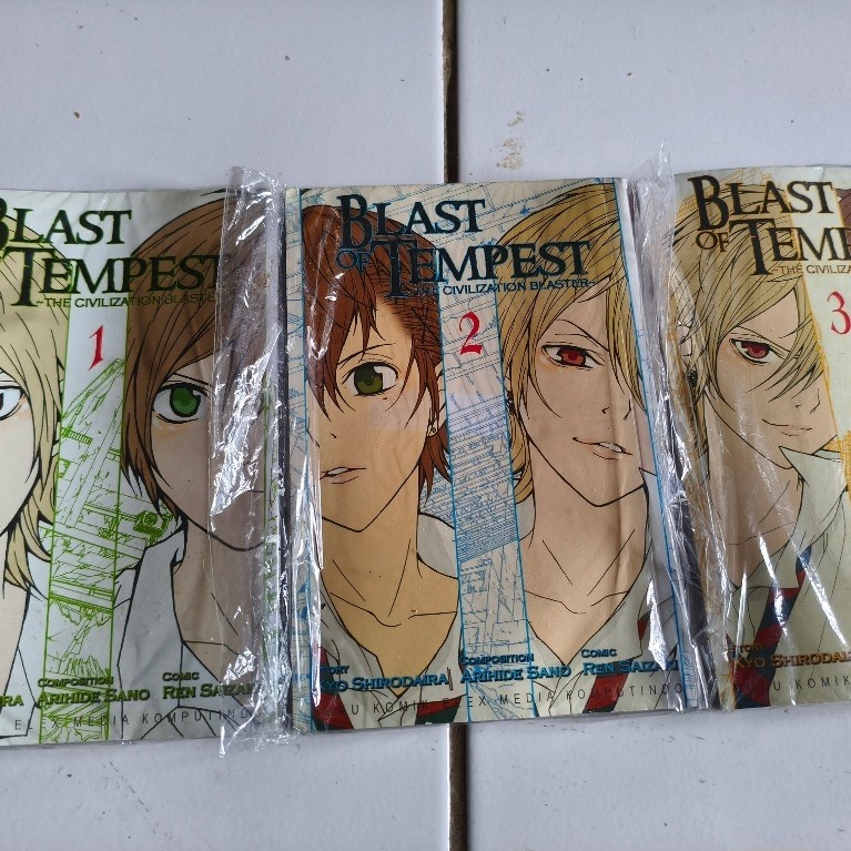 Komik Blast Of Tempest Vol 1-3 Set