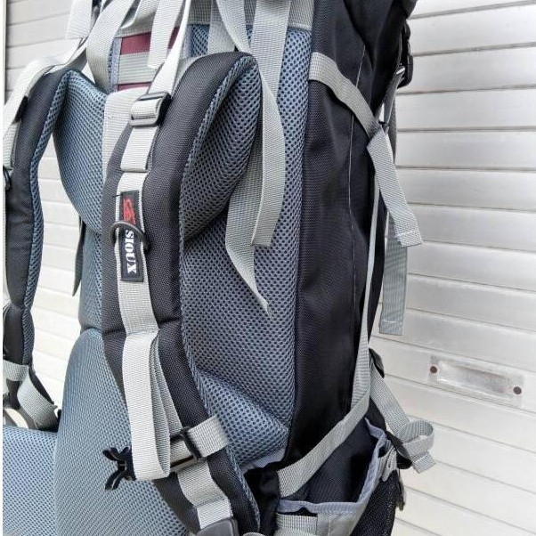 HEMAT Tas Gunung murah Carrier Shioux/sioux 80l New Design (bukan deuter)
