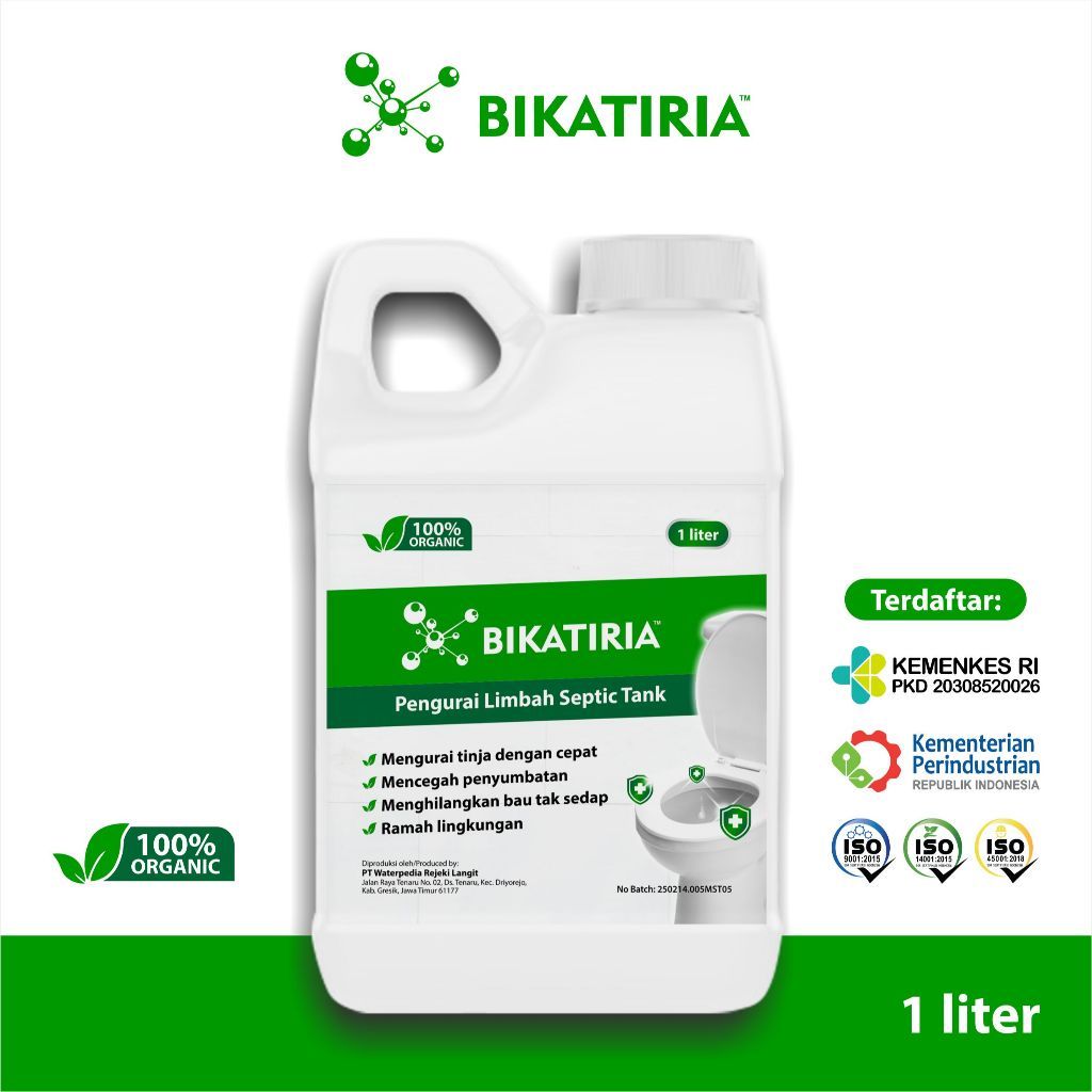 BIKATIRIA SEPTIC TANK BWST-05 Bakteri Pengurai Limbah Septic Tank