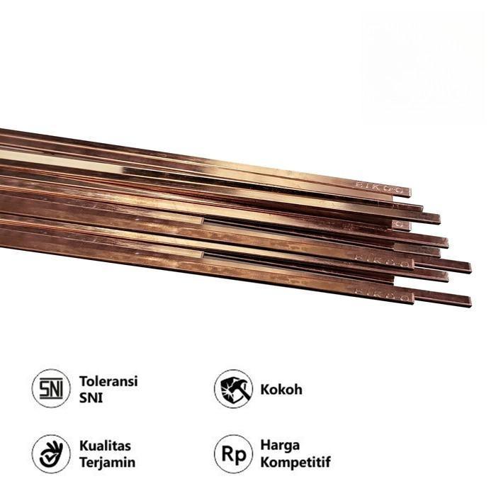 KAWAT LAS TEMBAGA 1.3MM x 3.2MM x 45CM