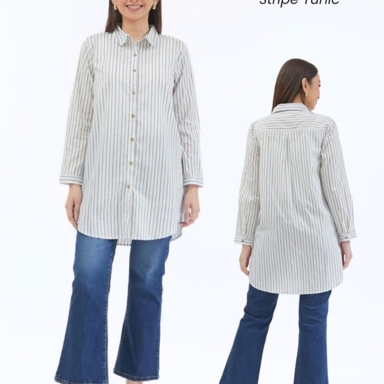 Tunik geela sadiya garis
