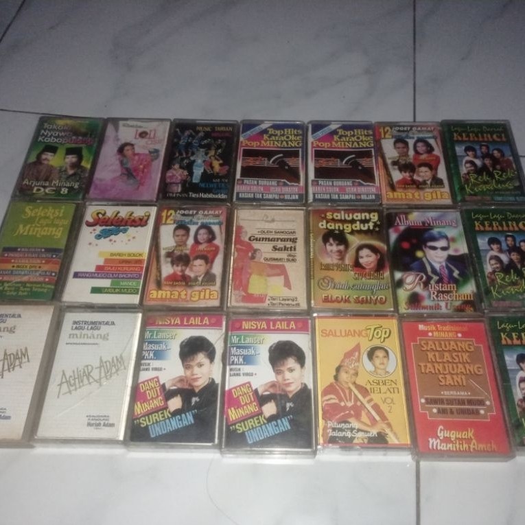 Kaset Pita daerah Minang