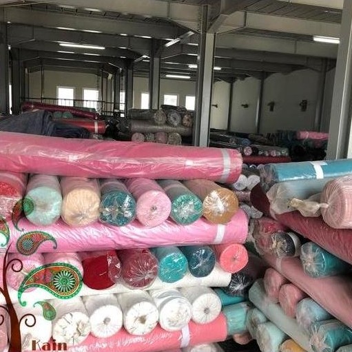 Bahan kain grosir per rol A grade murah langsung pabrik tangan pertama