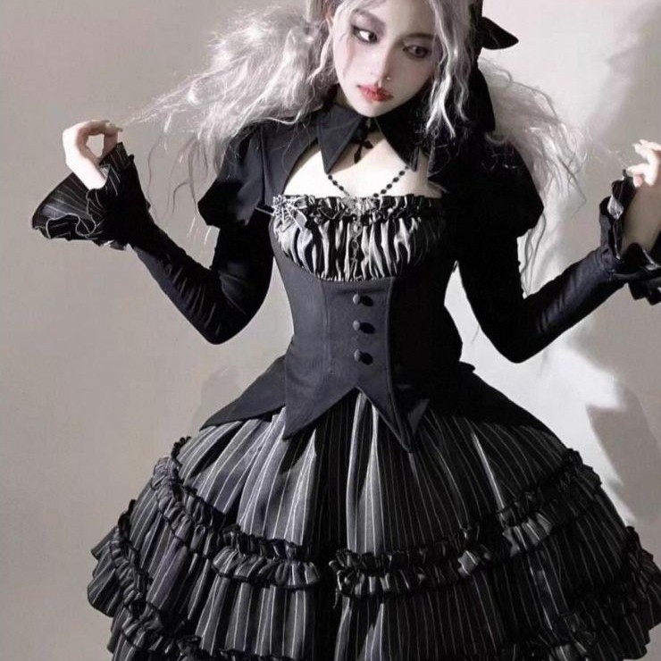 Lolita dark gothic dress halloween