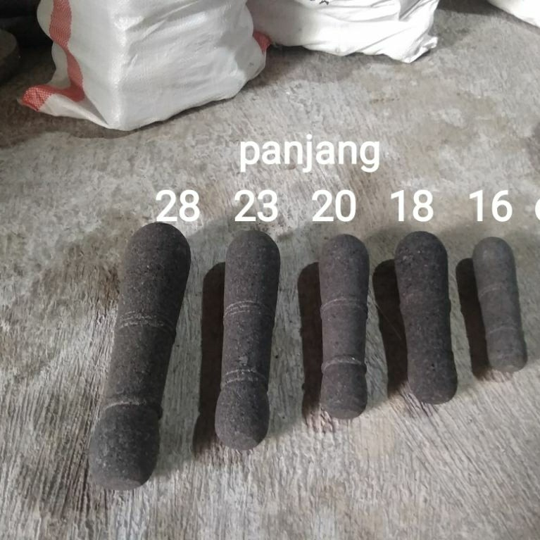 MURAH MERIAH alu, penumbuk pasangan lumpang batu asli muntilan dengan VARIASI UKURAN MINI KECIL SEDA