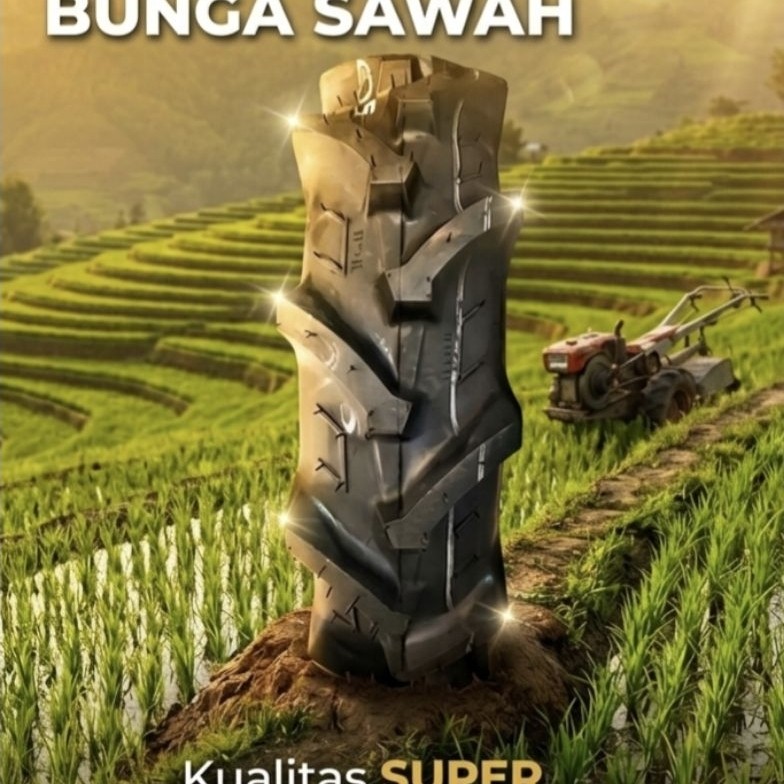 Ban Traktor 8-16 (Ring 16) Bisa Untuk Traktor Yanmar, Iseki, Jondre, Jetor, Ban Grandong, Ban