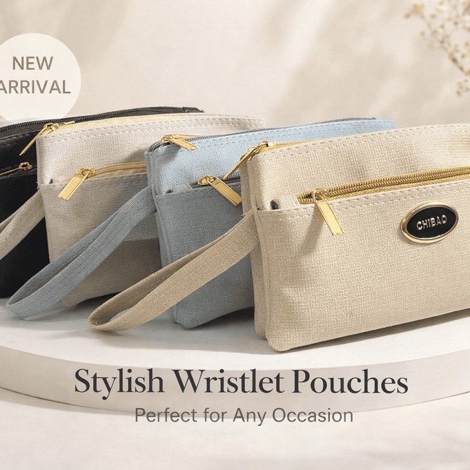 Tas Sling Bag Wanita  CHIBAO/ Shoulder Bag Mini / Tas Selempang Wanita 3 Resleting Elegan / Sling Ba