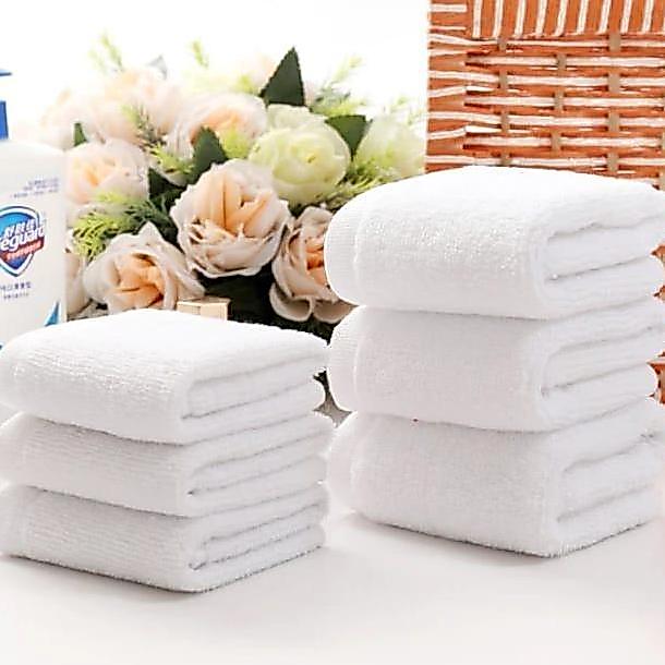 Handuk Mandi Dewasa /Handuk Hotel 100 % Cotton Putih Polos 70 X 140