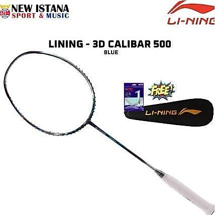 Raket Badminton Lining 3D Calibar 500 Bulutangkis