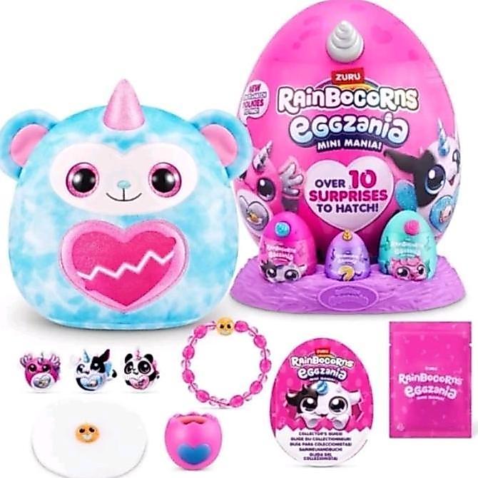 Zuru Rainbocorns Eggzania Fairy, Mini, Frozen Surprise Mania Over 20 Surprise To Hatch (TERBAIK) (TE