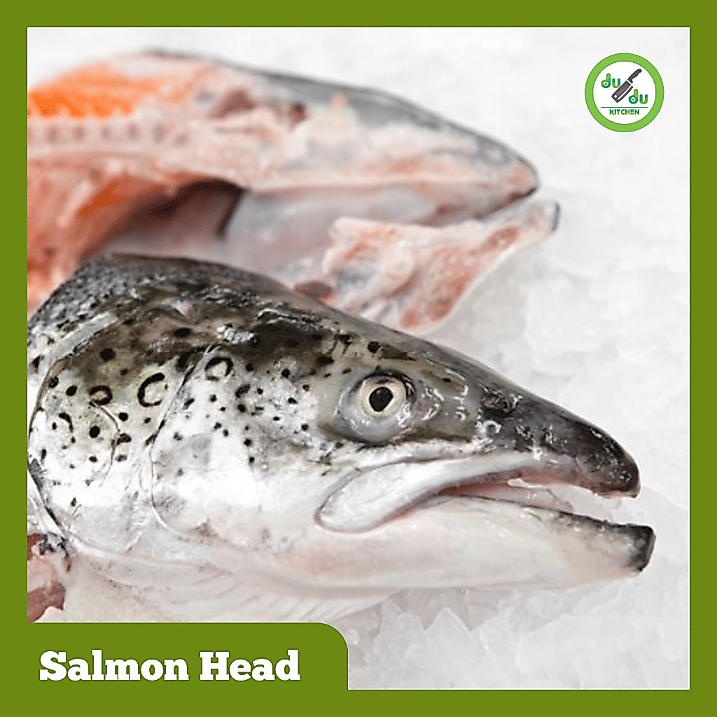 Salmon Head - Kepala Ikan Salmon Utuh