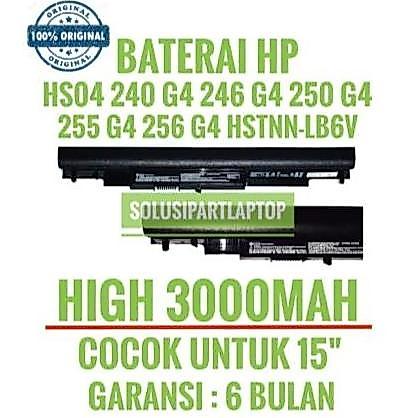 TERBARU - Baterai Original Laptop HP HS04 HSTNN-LB6V HSTNN-LB6U HSTNN-IB7B Batre