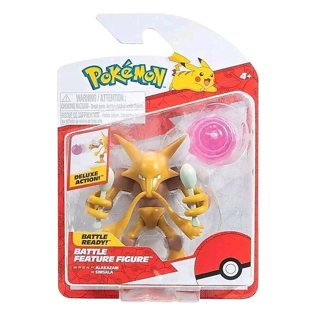 WCT Pokemon Battle Figure - Alakazam (Wicked Cool Toys)